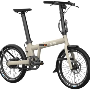 Modernes und kompaktes elektrisches Faltrad